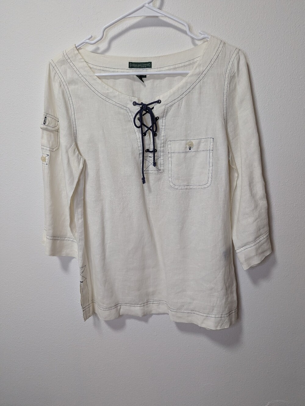 Ralph Lauren Linen Tunic Top